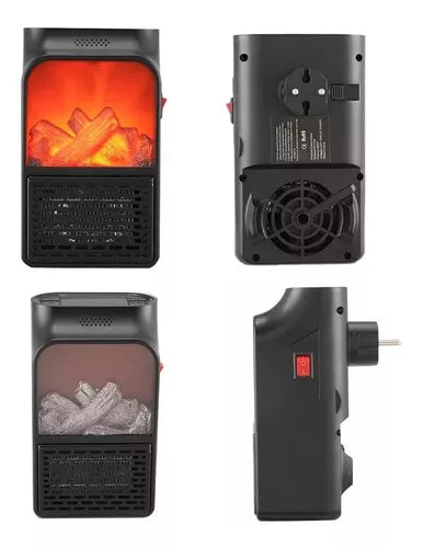 CALEFACTOR ELECTRICO PORTATIL FLAMA 1000W