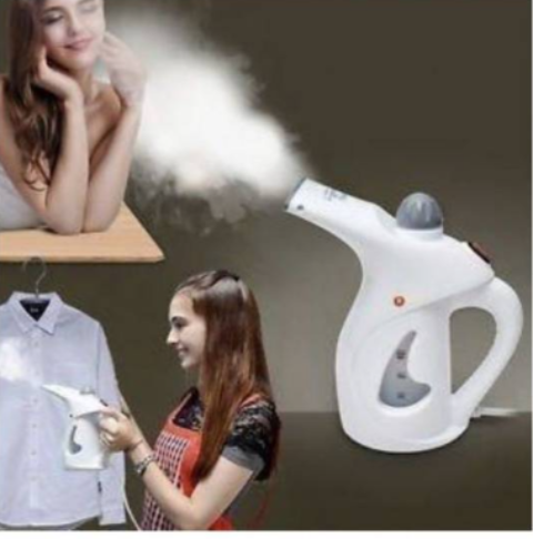 Plancha ropa a vapor y sauna facial 4 en 1