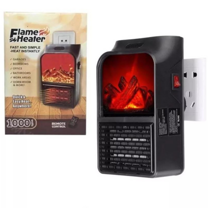 CALEFACTOR ELECTRICO PORTATIL FLAMA 1000W