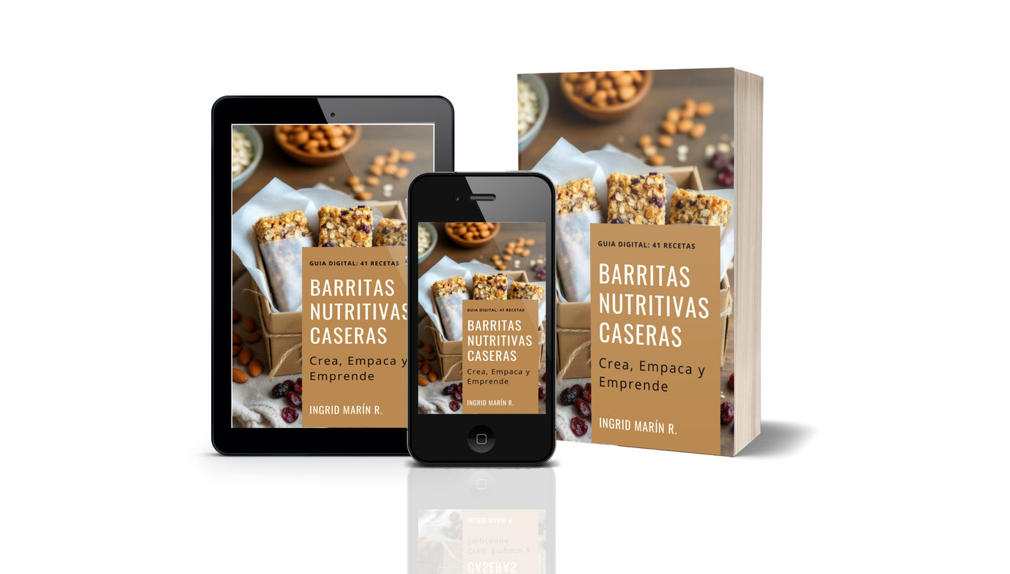 Guía Digital: Barras Nutritivas Caseras para Emprender