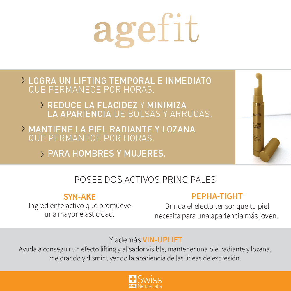 Agefit Serum Facial EFECTO INMEDIATO