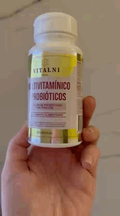 Multivitaminicos Probioticos 60Cap