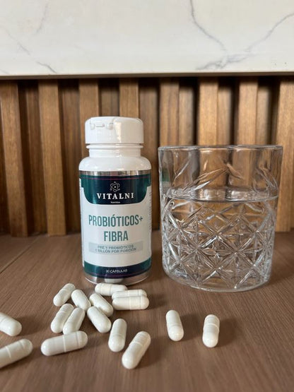Probioticos y Fibra (Inulina) 30 Caps
