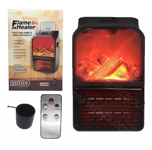 CALEFACTOR ELECTRICO PORTATIL FLAMA 1000W