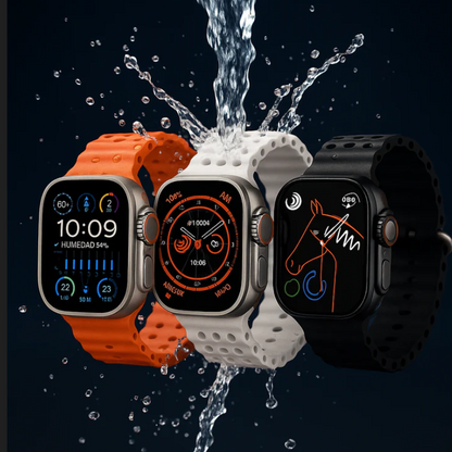🧠 Smartwatch Ultra Resistente al Agua
