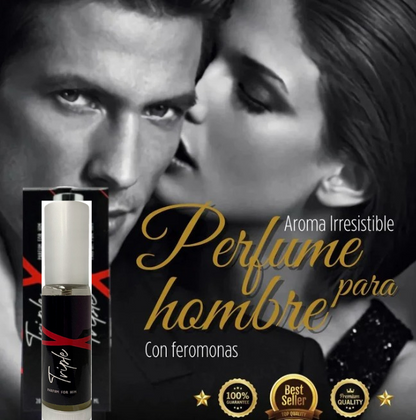 PERFUME FEROMONAS TRIPLE X HOMBRE – 30 ml