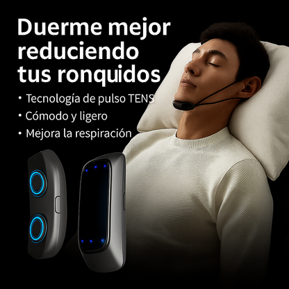 Dispositivo Antirronquidos Inteligente – Tecnología Médica Certificada CE