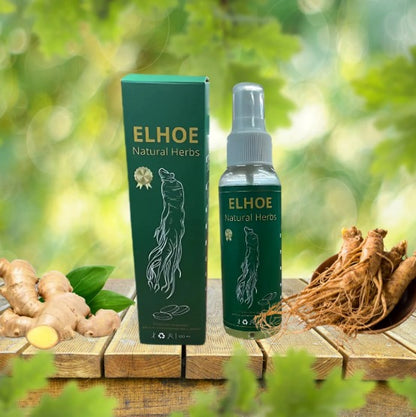 🌿 Tónico Capilar ELHOE™ – Detén la caída y recupera tu cabello con ingredientes naturales