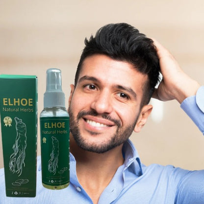 🌿 Tónico Capilar ELHOE™ – Detén la caída y recupera tu cabello con ingredientes naturales