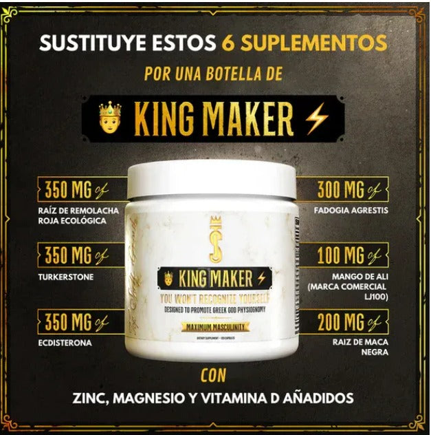 KING MAKER – SUPLEMENTO 13-EN-1 PARA HOMBRES