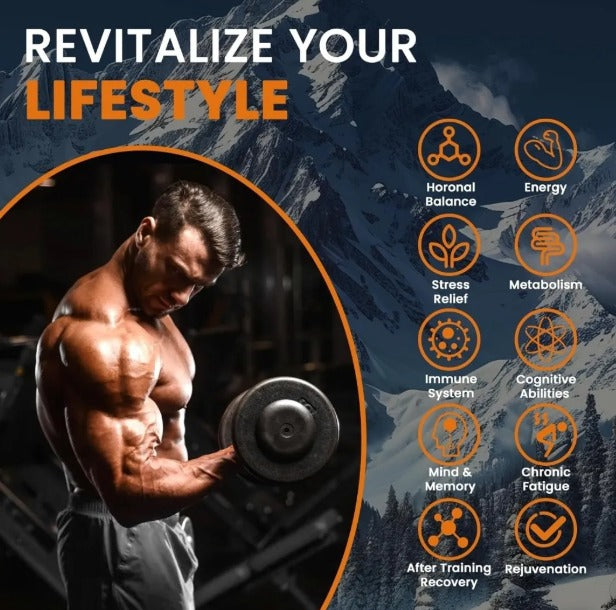 SHILAJIT Gomitas Energía, Inmunidad y Rendimiento