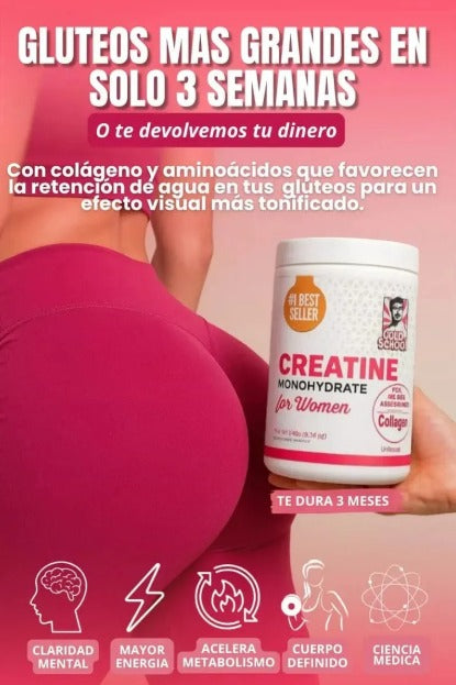 Creatina Monohidratada y Colágeno