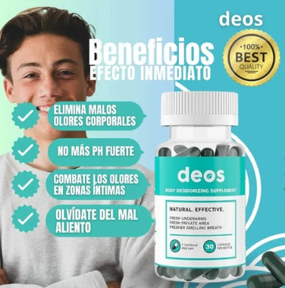 DEOS Desodorante Interno 30 CAP