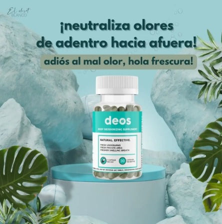 DEOS Desodorante Interno 30 CAP