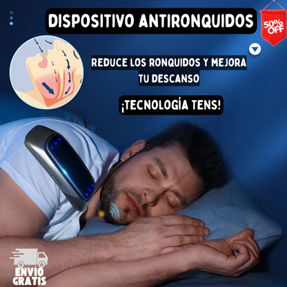 Dispositivo Antirronquidos Inteligente – Tecnología Médica Certificada CE
